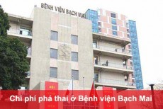 Chi phí phá thai ở Bệnh viện Bạch Mai bao nhiêu tiền?